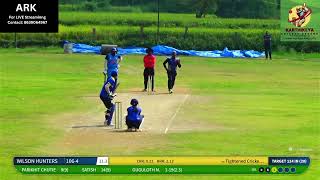 Tightened Cricket Academy vs Wilson Hunters  Sachin T20 League  LIVE [upl. by Sandon98]