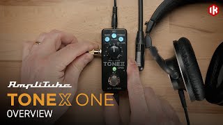 TONEX ONE mini guitar pedal  Overview [upl. by Mrots189]