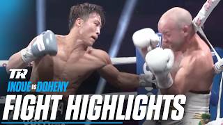 Naoya Inoue Stays Undisputed vs TJ Doheny  FIGHT HIGHLIGHTS [upl. by Tahp]