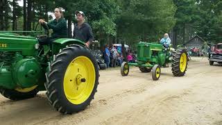 2018 Michigan Flywheeler Tractor Parade [upl. by Schiffman242]