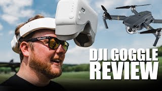 DJI GOGGLE REVIEW [upl. by Ayhtak]