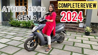 Ather 450x Malayalam review ather450x ather electricscooter ather450s ather450 atherscooter [upl. by Sev]