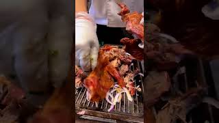 Crispy Roasted Whole Lamb  Lamb should be eaten hot  crispy and deliciousfood delicious shorts [upl. by Llerrehs]