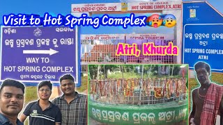 Atri Hot Spring Complexଉଷ୍ମ ପ୍ରସ୍ରବଣ ବୁଲାବୁଲି jibanodiavlogs explore travel vlog hotspring 😰🙏 [upl. by Dannie311]