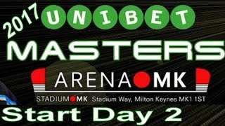 2017 Unibet Masters Mensur Suljovic v Jelle Klaasen  Walk On [upl. by Yeldud]