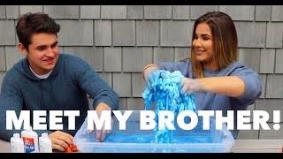 MEET MY BROTHER SIBLING TAGMAKING SLIME [upl. by Lody578]