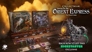 Horror On The Orient Express The Board Game  Sneak Peek [upl. by Duwe]