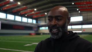 Chevis Jackson Miami Defensive Backs Coach talks recruiting and why he chose Miami [upl. by Vinny]