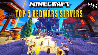 Top 5 Minecraft Bedwars Servers All In One Place [upl. by Dearden]