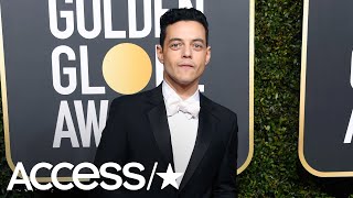 Rami Malek Bows Down To Lady Gaga amp Has Awkward Moment With Nicole Kidman At The Golden Globes [upl. by Giesser576]