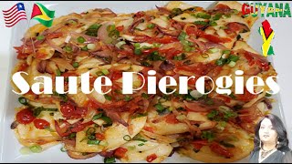 How To Make Saute Pierogies with Butter and Onions [upl. by Tubb]