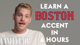 Actor Learns a Boston Accent in 6 Hours  Vanity Fair [upl. by Nosiddam]