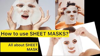 How to use SHEET MASK शीट मास्क क्यैसें यूज करे ✅sheetmaskreviewsheetmasksheetmasksprityspride [upl. by Jarvey]