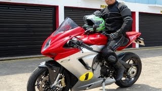 Test Ride MV Agusta F3 675 [upl. by Ecadnac]