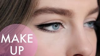 Как рисовать стрелки  советы и хитрости  Eyeliner tutorial  tips amp tricks  Beauty Blanc [upl. by Einimod]