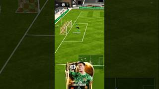 Ter stegen 🧤🧱 fcmobile fifa fifamobile eafc24 fc24 [upl. by Zebaj902]