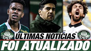 quotPALMEIRAS FCquot SITUAÇÃO QUE CHEGA NO PALMEIRAS HOJE ATUALIZAÇÃO DE VALDÍVIA GRANDE ESTÊVÃO E [upl. by Ecnaralc854]