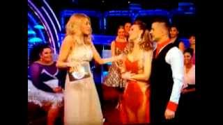 Kimberley Walsh dancing a TangoCha Cha Cha Dance Fusion [upl. by Martens]