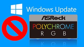 Windows Update Breaking ASRock Polychrome Sync July 2024 [upl. by Medea]