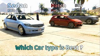 Which car type is best  a Hatch an SUV or an Sedan  GTA V [upl. by Supat]