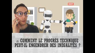 Quels sont les sources et les défis de la croissance économique  7 Progrès technique et inégalités [upl. by Tarra]