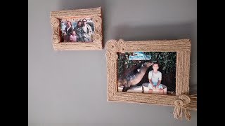 DIY  Ideas para reciclar marcos de fotos [upl. by Eniladam]