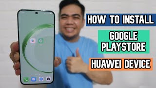 How to Install the Google Playstore on your Huawei phone 2023 UPDATED [upl. by Wildee]