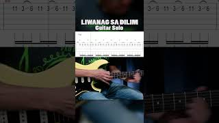 Liwanag Sa Dilim Mike Elgars guitar solo liwanagsadilim rivermaya guitarsolo guitarcover [upl. by Nidnarb856]