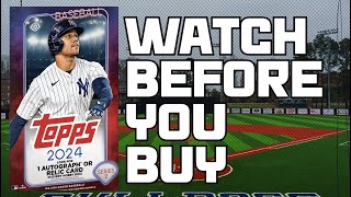 WATCH BEFORE YOU BUY 2024 TOPPS SERIES 2 [upl. by Bouchier]