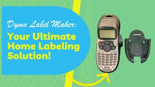 DYMO LetraTag 100H Label Maker Review Labeling Made Simple [upl. by Siravrat]