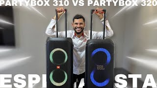 LANÇAMENTO 2024 PARTYBOX 320 VS PARTYBOX 310 👊🤯🔥🔊 [upl. by Acinnor]