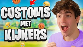 🔴 FORTNITE CUSTOMS met KIJKERS  NL [upl. by Seraphim]