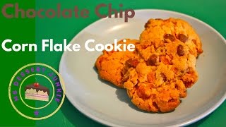 CHOCOLATE CHIP CORN FLAKE COOKIE RECIPE  MsDessertJunkie [upl. by Yelekalb]