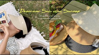 item DNER SUNBLOCK SUNCAP  햇빛 완벽차단에 예쁘기까지☀️ [upl. by Lienhard]