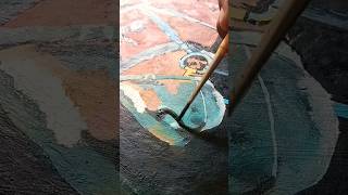 Horse penting oil colour viewsviralvideosubscribersgrow [upl. by Ylrebmi]