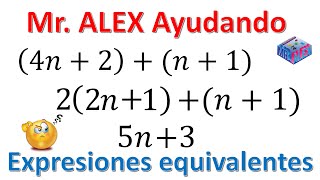 Expresiones equivalentes ejercicios fáciles [upl. by Jurdi]