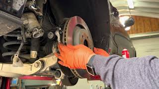 2016 S550 Mustang GT rear wheel bearing replacement [upl. by Airotnahs]