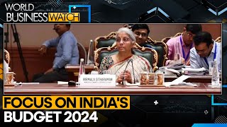 Focus on Indias budget 2024  World Business Watch  WION [upl. by Tenahs]