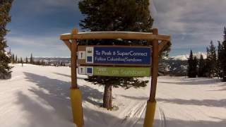 Breckenridge Mountain Tour  Peak 9 To Peak 8 via Volunteer and Shock Expert [upl. by Pietrek]