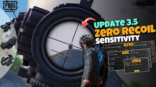 Update 35 Best Sensitivity Settings 🔥 For All Devices Gyroscope amp Non Gyro  PUBGBGMI [upl. by Lamp]