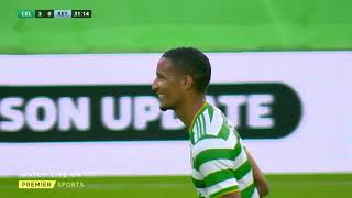 Jullien with a towering header from the corner to make it 30 for Celtic  Premier Sports [upl. by Moriyama51]