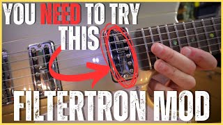 You NEED to Try this Filtertron Pickup Mod [upl. by Fillander]