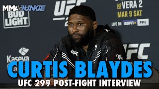 Curtis Blaydes Down to go Back to England For Tom Aspinall Interim Title Rematch  UFC 299 [upl. by Farman838]