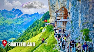 Ebenalp Switzerland  World’s Best Hiking Destinations  Appenzell SWITZERLAND🇨🇭 [upl. by Koblas]