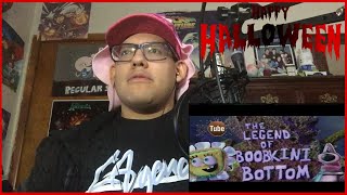 Reaction  145 LightningDude42 Reacts to YTP Spingebill Learns Some Halloween Crap [upl. by Meeka203]