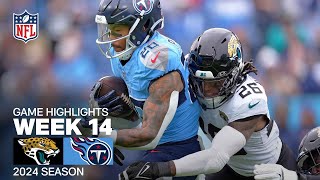 Jacksonville Jaguars vs Tennessee Titans Game Highlights  NFL 2024 Season Week 14 [upl. by Currie756]