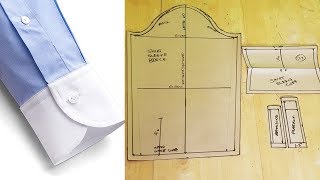 How to Make a Shirt Sleeve  Pattern drafting  Shirt Sleeve  Pattern Drafting for Beginners [upl. by Ligriv50]