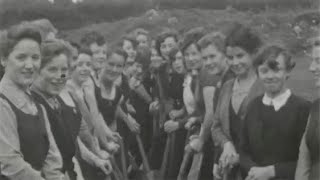 Camogie Match Co Mayo Ireland 1956 [upl. by Leuqram]