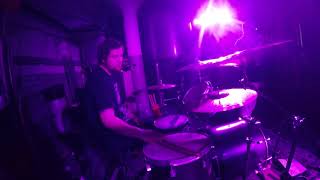 SULFURIC CAUTERY DRUM CAM 12282018 AT ATLAS BREW WORKS WASHINGTON DC GRINDCORE PART 1 [upl. by Lillie225]