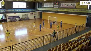 Serie A2 20202021  Futsal Villorba  Aosta Calcio 511 [upl. by Acinomahs]